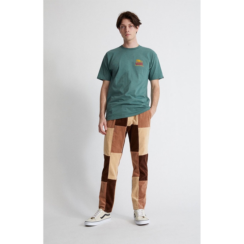 Pacsun Corduroy Patchwork Pants Drawstring Casual… - image 1